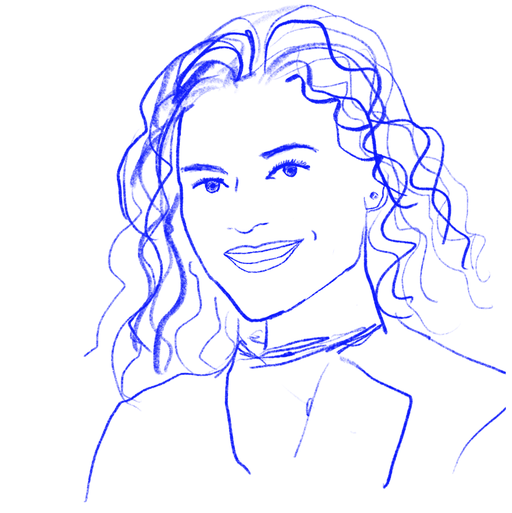 Illustration of Katherine Maher